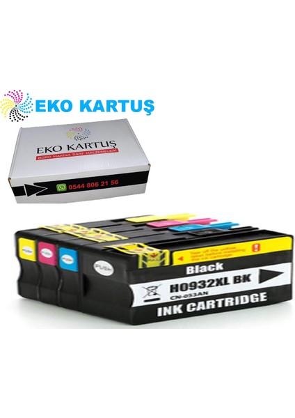 Hp Officejet 7510 (932XL-933XL) Muadil Kartuş, fiyatları