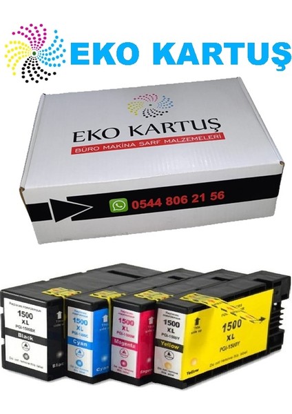 Canon Maxify MB-2350 PGI-1500 Xl Muadil Kartuş, fiyatları