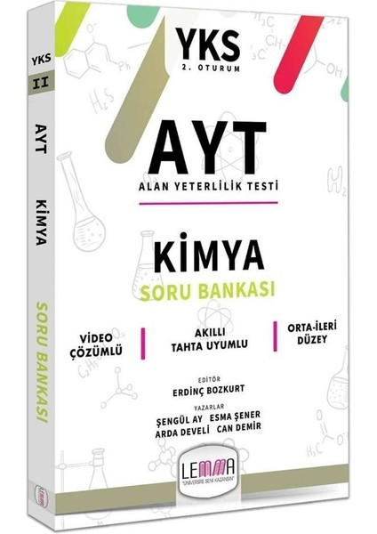Yargı Lemma AYT Kimya Soru Bankası