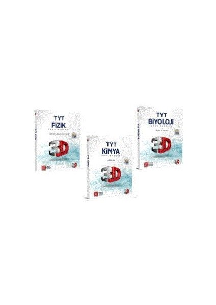 TYT Fizik Kimya Biyoloji Soru Bankası Seti Yen