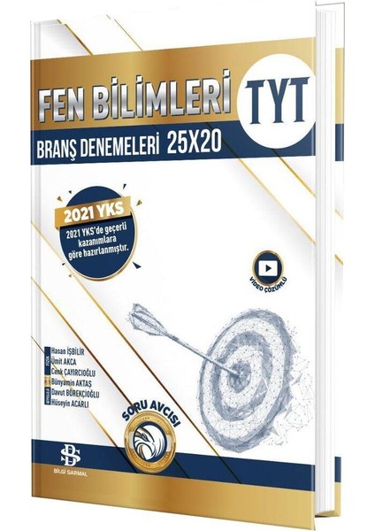 TYT Fen Bilimleri 25 x 20 Branş Denemeleri