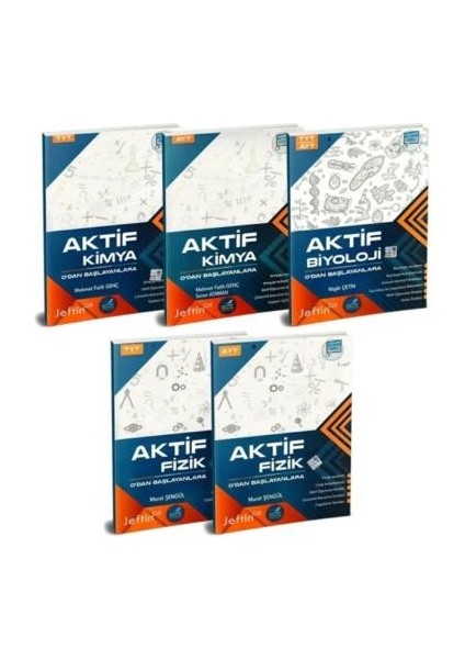 Aktif Öğrenme Yayınları TYT AYT Fen Bilimleri Kazandıran Set (5 Kitap)