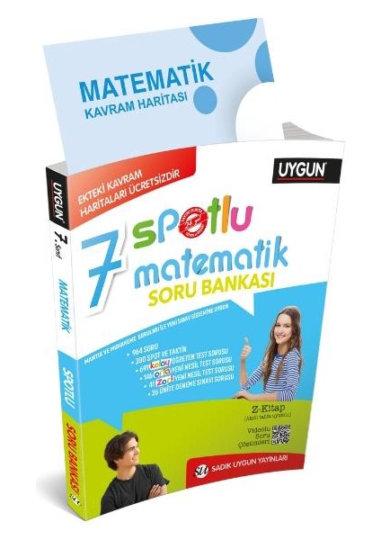 Matematik 7. Sınıf Soru Bankası (Kavram Haritası Hediyeli)