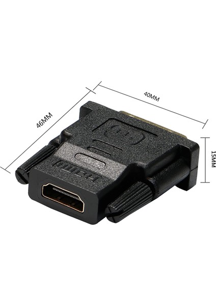 24+5 DVI To HDMI Çevirici DVI Erkek HDMI Dişi Aparat Çift Yönlü HDMI DVI modelleri