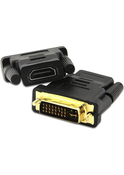 24+5 DVI To HDMI Çevirici DVI Erkek HDMI Dişi Aparat Çift Yönlü HDMI DVI fırsatları