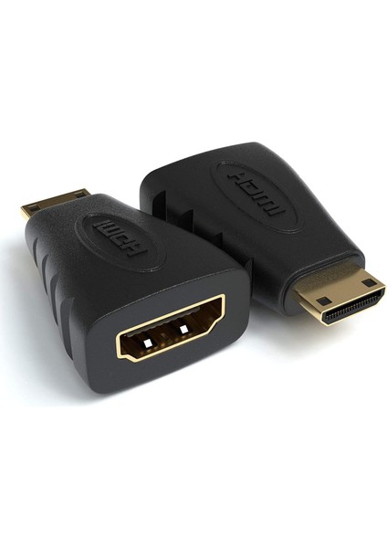Mini HDMI Dönüştürücü HDMI Dişi (Tip-A) - Mini HDMI Erkek (Tip-C) Mını HDMI