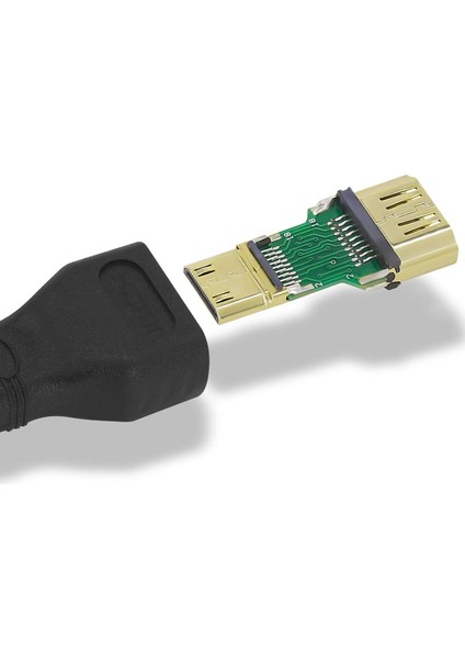 Mini HDMI Dönüştürücü HDMI Dişi (Tip-A) - Mini HDMI Erkek (Tip-C) Mını HDMI