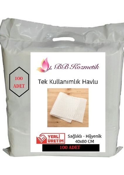 Tek Kullanımlıkhavlu(40x80)100 Adet