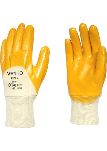 Eldiven Sarı Nitril Elv 2 ( 1 Koli ) 288 Adet