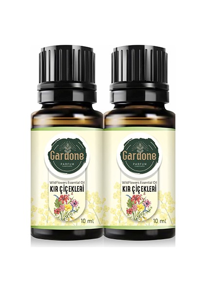 Kır Çiçekleri Uçucu Yağı Buhurdanlık, Ortam Kokusu 2 x 10 ml