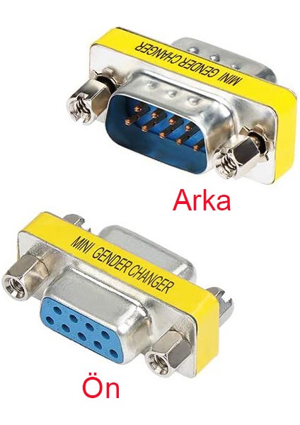 RS232 Dişi Erkek Changer Çevirici Db9 9 Pin Erkek Dişi Çevirici fiyatları