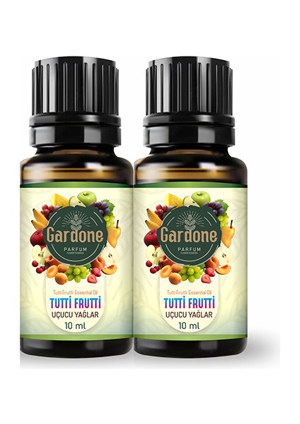 Tutti Frutti Uçucu Yağı Buhurdanlık, Ortam Kokusu 2 x 10 ml