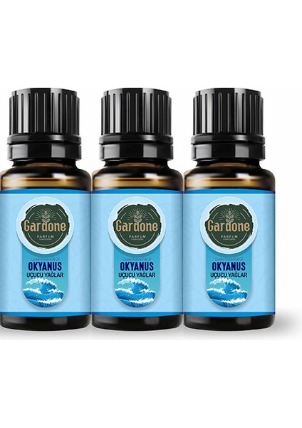 Okyanus Uçucu Yağı Buhurdanlık, Ortam Kokusu 3 x 10 ml
