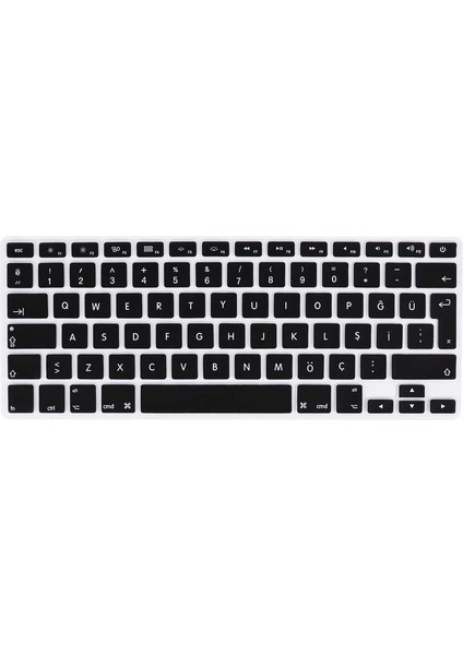 Apple Macbook Pro 15.4' Retina Q Klavye Koruyucu Silikon Ped
