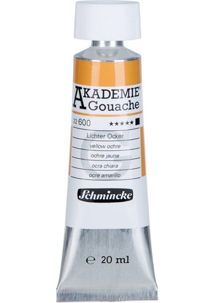 Akademie Guaj Boya 20 Ml. 600 Yellow Ochre