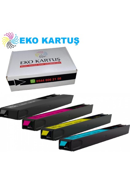 Eko Kartuş Hp Officejet Pro X476DN 4 Renk (970XL-971XL) Muadil Kartuş,