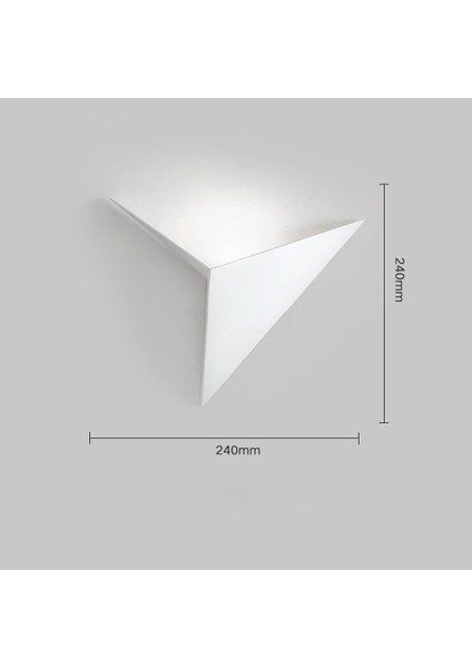 24 cm Kağıt Vinç Küçük Duvar Lambası, 220 V Sıcak Işık LED Basit Modern Oturma Odası Dekorasyon Lamba, Yaratıcı ve Sıcak Yatak Odası Başucu Lambası Koridor, Beyaz (Yurt Dışından)