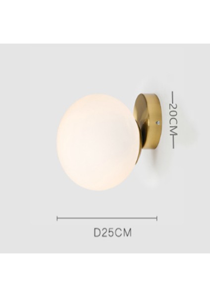 Basit Duvar Lambası Postmodern Aplik (Yurt Dışından)