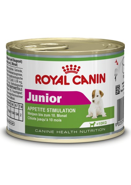 Junior Yavru Köpek Konservesi 195 gr