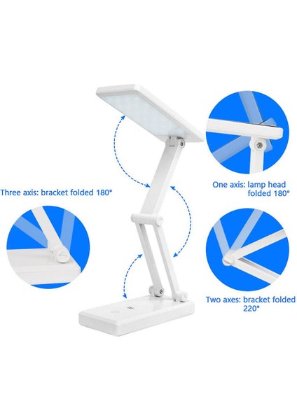 LED Küçük Masa Lambası (Beyaz) (Yurt Dışından)