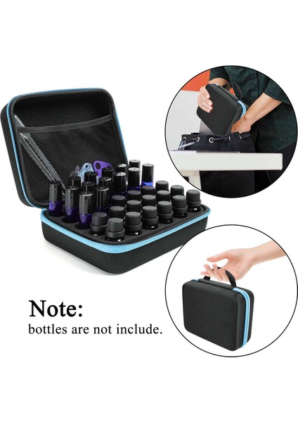 30 Şişeler 15 ml Uçucu Yağ Durumda Toplama Çanta Seyahat Taşınabilir Taşıma Kumaş Fermuar Kılıfları Oje Seyahat Saklama Çantası | Kozmetik Çanta ve davalar (Yurt Dışından) fırsatları