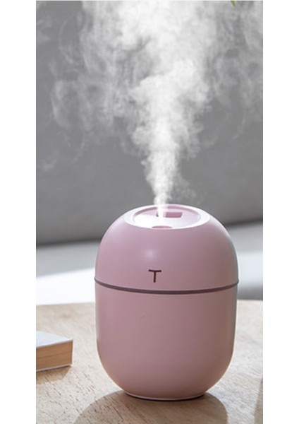 220 ml Mini Hava Nemlendirici Taşınabilir USB Aroma Difüzör Ultrasonik Serin Su Mist Difüzör Ev Araba LED Gece Lambası Için | Sıvı Sabunluk Dispenseri (Pembe) (Yurt Dışından) fırsatları
