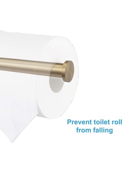 Altın Tuvalet Kağıdı Tutucu, Doku Rulo Tutucu Duvara Montaj, Tuvalet Kağıdı Rulo Dağıtıcı Banyo Tutucu Mutfak Tuvaleti | Kağıt Tutucular (Yurt Dışından)