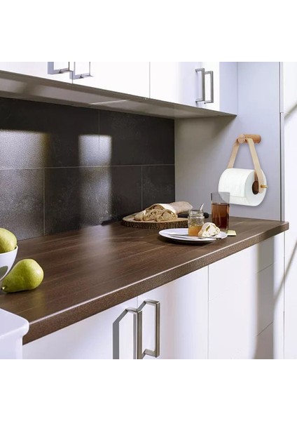 Tuvalet Kağıdı Havlu Dağıtıcı Ahşap Kağıt Rulo Tutucu Banyo Iletişim Kağıt Tutucu Mutfak Rulo Kağıt Ev Depolama Raf | Havlu Barlar (Yurt Dışından)