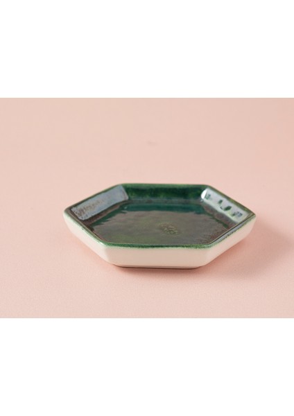 Crispy Flowers Seramik Çerezlik 10 cm Koyu Yeşil modelleri