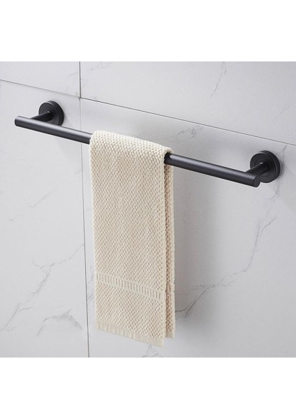Modern Basit Paslanmaz Çelik Havlu Bar Duvara Monte Tek Havlu Depolama Raf Askı Banyo Havlu Tutucu Asılı Çubuk (Yurt Dışından)