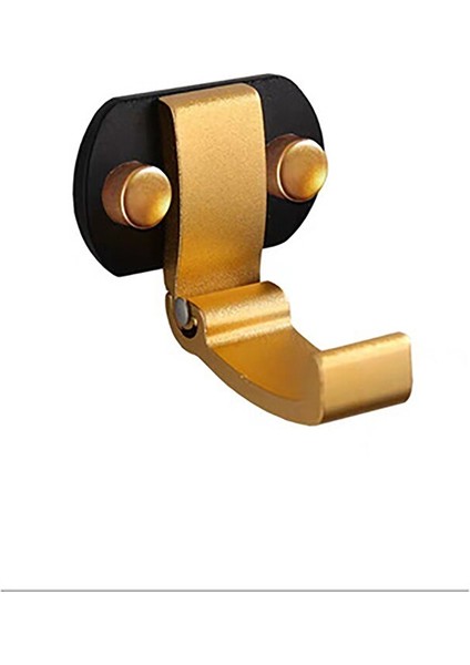 Altın Katlanır Havlu Kanca Banyo Ceket Kanca Askı Elbise Robe Kanca Tek Kanca Yatak Odası Askı Set Mutfak Kapı Kanca | Robe Hooks (Yurt Dışından)