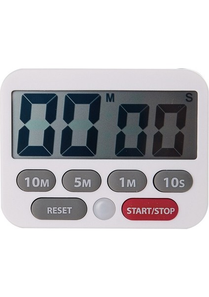 Au Mutfak Zamanlayıcı ve kronometre, Büyük Rakamlar, Yüksek Sesle Alarm, Dilsiz Fonksiyon, Hızlı Set Düğmeleri, Netik Stand | Mutfak Zamanlayıcıları (Yurt Dışından)