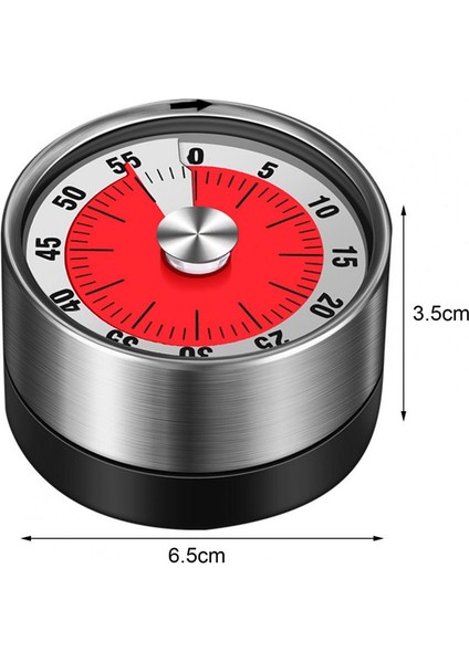 2 Adet Mekanik Saat Eko Dostu Pas Proof Paslanmaz Çelik Manuel Zaman Hatırlatma Çalar Saat Ev Mutfak Mekanik Zamanlayıcı | Mutfak Zamanlayıcıları (Yurt Dışından) fırsatları