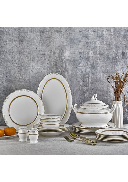 Royal Queen Beylerbeyi 60 Parça Yemek Takımı 60027