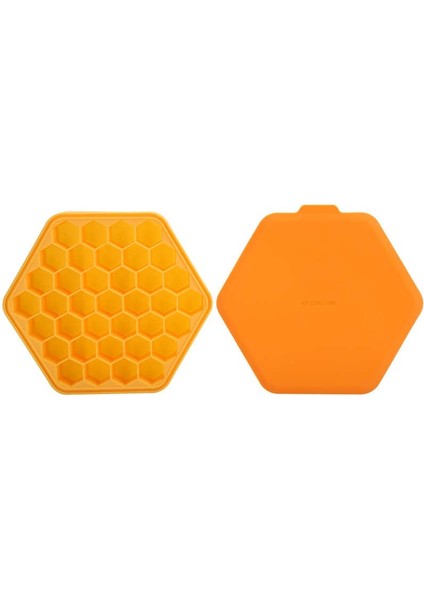 Three Beans Buz Makinesi Kullanımlık 37-Izgaralar Buz Tepsisi Çokgen Silikon Buz Küpleri Kalıp Buz Küpleri Maker Konteyner Mutfak Eşyaları Buz (Yurt Dışından)