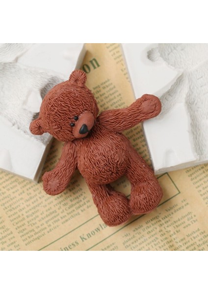 Ayı Şekli Silikon Kalıp Buz Küpü Makinesi Fondan Kek Dekorasyon Aracı Dıy Sugarcraft Çikolata Kalıp | Dondurma Küvetleri (9.7 * 9.1 Cm) (Yurt Dışından) fiyatları