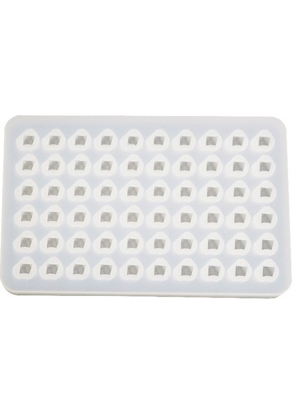 Dıy Kristal Epoksi Kalıp 60 ile Buz Küpleri Silikon Buz Tepsisi Reçine Kalıp Düzensiz Yaratıcı Takı El Yapımı Ev Eşyaları (19 * 12 * 1.1 Cm) (Yurt Dışından)