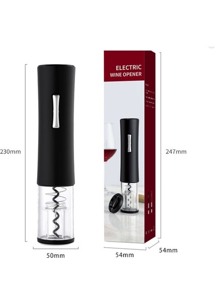 Elektrikli Şarap Açacağı, Akülü Elektrikli Şarap Şişesi Açacağı Açacağı (Siyah) (Yurt Dışından) fiyatları
