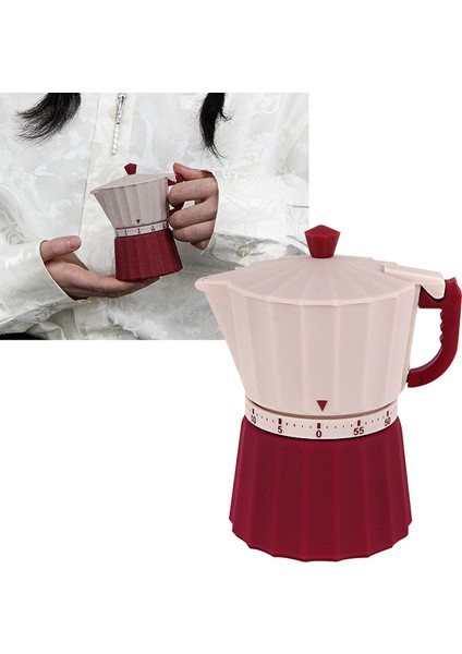 1 Adet Moka Pot Tasarımı Tımeper Sağlayıcı Mekanik Tımer Clockwork Zamanlayıcı Çalışma Işleri Pişirme Için Çok Yönlü Zaman Yöneticisi (Kahverengi) | Mutfak Zamanlayıcıları (Yurt Dışından)