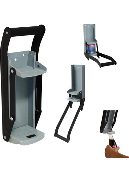 16 Oz Duvara Monte El Itme Bira Soda Kutular Şişe Açacağı Kolu Şişe Açacağı Demir Bira Can Kırıcı Geri Dönüşüm Aracı Aksesuar | Açıcılar (Gri) (Yurt Dışından) fırsatları