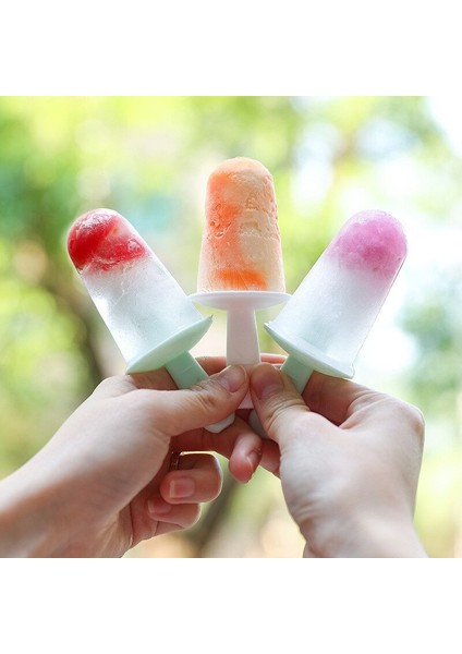 2 Adet Silikon Dondurma Kalıpları Çikolata Kalıpları Buz Küpü Tepsi Gıda Güvenli Popsicle Maker Dıy Ev Yapımı Dondurucu Buz Lolly Kalıp # Gt2 | Dondurma Küvetleri (Yurt Dışından)