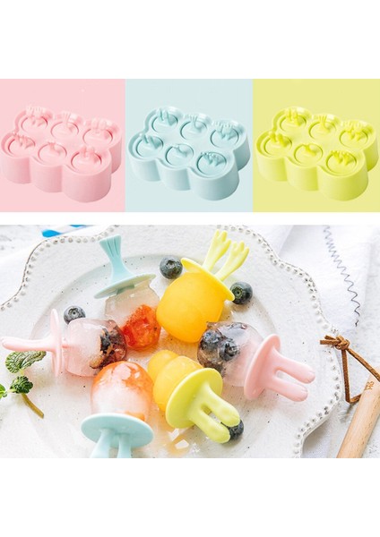 Karikatür Altı Izgaralar Buz Kalıp Silikon Buz Küpü (Yurt Dışından) modelleri