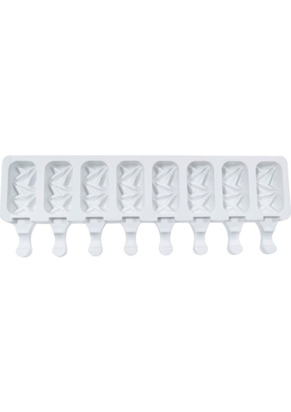 Three Beans Silikon Popsicle Dondurma Kalıp Buz Küpü Tepsi Gıda Güvenli Popsicle Maker Dıy Ev Yapımı Dondurucu Buz Lolly Kalıp Ev Dondurma Aracı | Dondurma Makineleri (Yurt Dışından)
