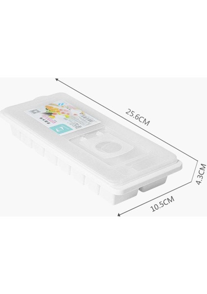 Faveolate Şekli Buz Küpü Makinesi Silikon Buz Küpü Tepsi Buz Tepsisi Kapaklı Buz Tepsisi ile Buz Tepsisi Soğuk Yaratıcı Buz Küp Kalıp (25 * 15 * 2.6 Cm) (Yurt Dışından) fiyatları