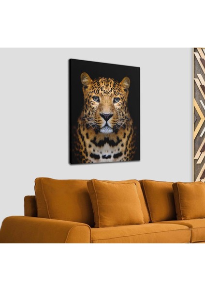 Leopar Dekoratif Kanvas Tablo 1184