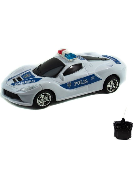 1:24 Ölçek Uzaktan Kumandalı Polis Arabası Ferrari