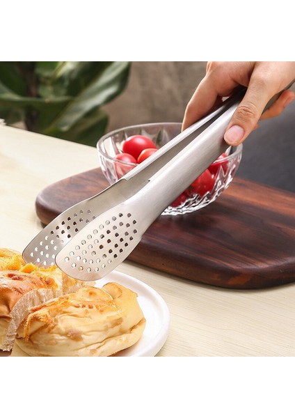 Gıda Klip Biftek Klipsi Paslanmaz Çelik Mutfak Aracı Ev Çok Fonksiyonlu Gıda Klip Barbekü Klip Kafeterya Biftek Klip | Maşa (Yurt Dışından)
