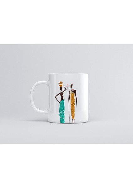 Afrıcan Couple Kupa Mug