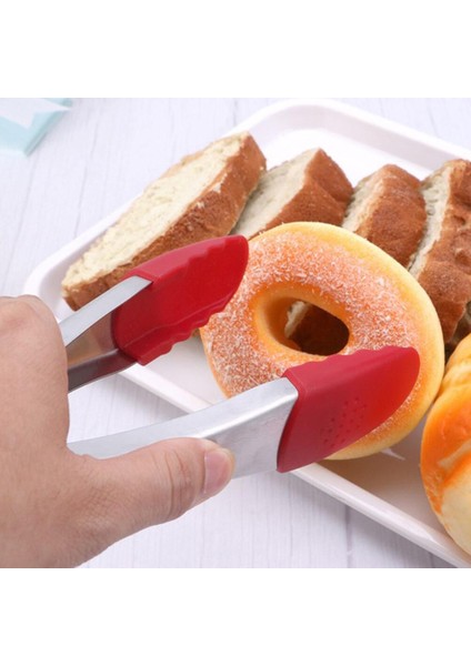 Three Beans 3 Adet Isıya Dayanıklı Servis Gıda Tong Paslanmaz Çelik Mutfak Maşası Kaymaz Pişirme Klip Kelepçe Barbekü Salatası Araçları Izgara Aksesuarları | Maşa (Yurt Dışından) modelleri
