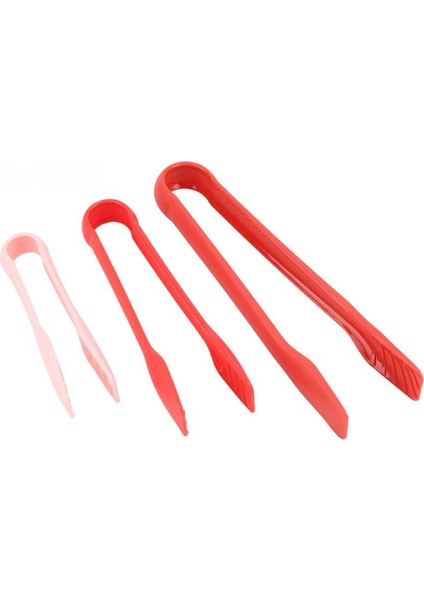 3 Adet Plastik Mutfak Maşa Barbekü Pişirme Salatası Izgara Kızartma Mutfak Eşyaları | Maşa (Yurt Dışından)